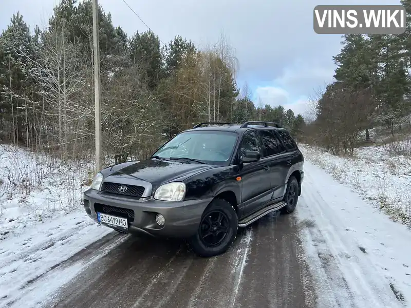 Внедорожник / Кроссовер Hyundai Santa FE 2003 1.99 л. Ручная / Механика обл. Ровенская, Ровно - Фото 1/9