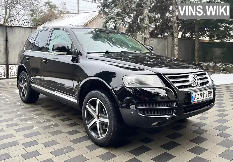 Внедорожник / Кроссовер Volkswagen Touareg 2005 4.2 л. Автомат обл. Закарпатская, Мукачево - Фото 1/21