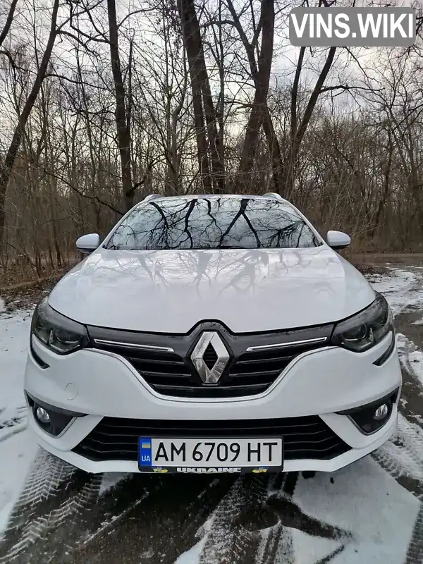 Универсал Renault Megane 2017 1.5 л. Ручная / Механика обл. Житомирская, Бердичев - Фото 1/21