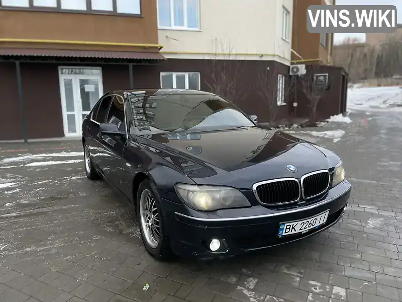 Седан BMW 7 Series 2005 2.99 л. Автомат обл. Рівненська, Березне - Фото 1/21