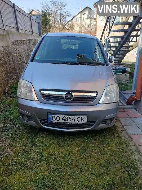 W0L0XCE7584086631 Opel Meriva 2007 Мікровен 1.36 л. Фото 1