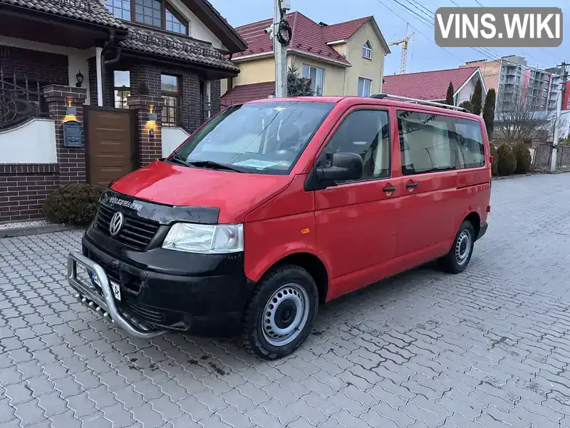 Минивэн Volkswagen Transporter 2004 2.5 л. Ручная / Механика обл. Хмельницкая, Хмельницкий - Фото 1/21