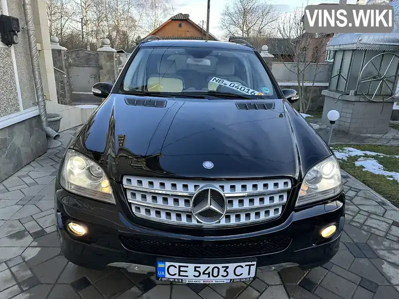 Позашляховик / Кросовер Mercedes-Benz M-Class 2007 3 л. Автомат обл. Чернівецька, Кіцмань - Фото 1/21