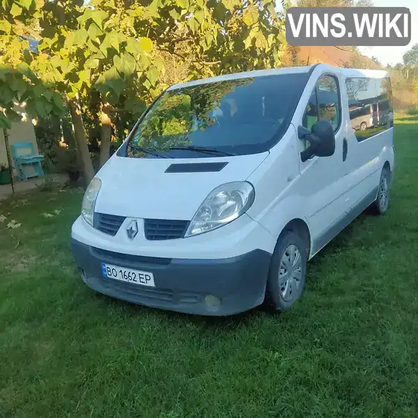 Мінівен Renault Trafic 2008 2 л. Ручна / Механіка обл. Тернопільська, Теребовля - Фото 1/15