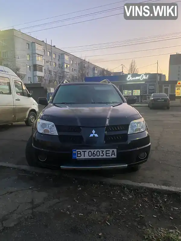 Внедорожник / Кроссовер Mitsubishi Outlander 2008 2.4 л. Автомат обл. Николаевская, Николаев - Фото 1/9