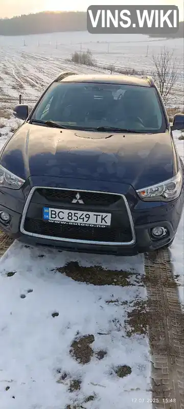 Внедорожник / Кроссовер Mitsubishi ASX 2011 1.8 л. Ручная / Механика обл. Львовская, Золочев - Фото 1/9