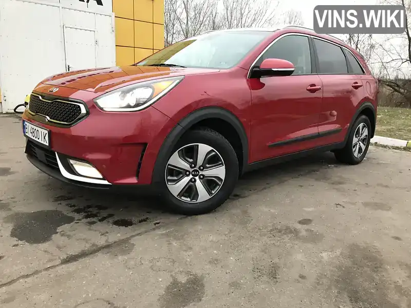 Позашляховик / Кросовер Kia Niro 2017 1.58 л. Автомат обл. Полтавська, Полтава - Фото 1/21