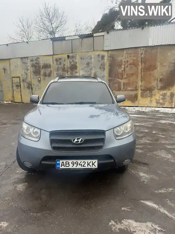 Внедорожник / Кроссовер Hyundai Santa FE 2007 2.2 л. Автомат обл. Винницкая, Хмельник - Фото 1/16