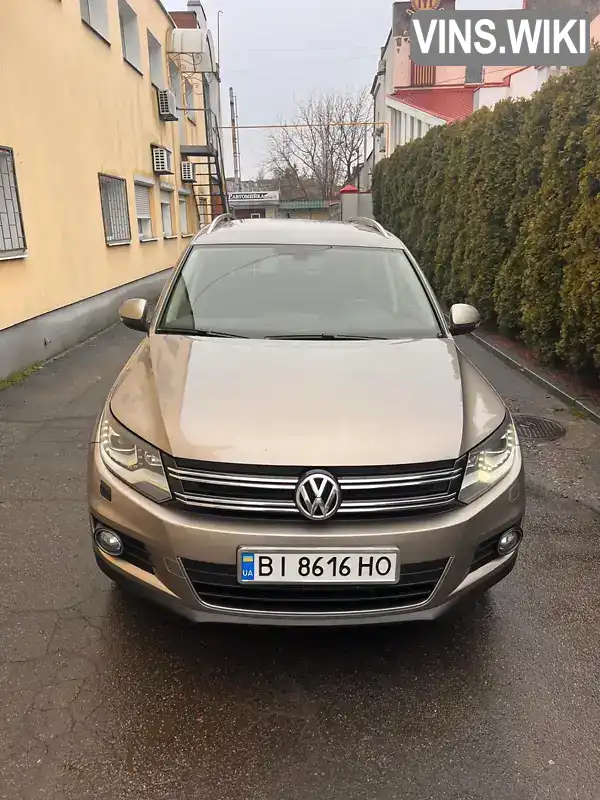 Внедорожник / Кроссовер Volkswagen Tiguan 2012 1.98 л. Автомат обл. Полтавская, Полтава - Фото 1/21