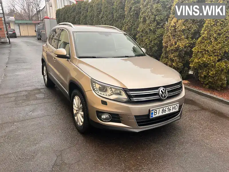 WVGZZZ5NZDW030426 Volkswagen Tiguan 2012 Внедорожник / Кроссовер 1.98 л. Фото 2