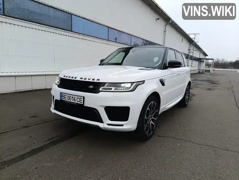 Внедорожник / Кроссовер Land Rover Range Rover Sport 2018 null_content л. Автомат обл. Одесская, Одесса - Фото 1/21