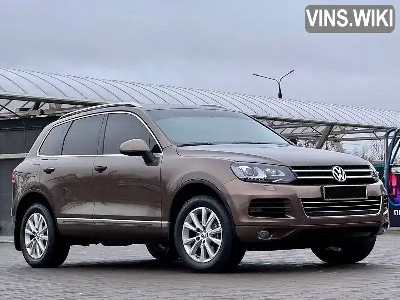 Внедорожник / Кроссовер Volkswagen Touareg 2012 3 л. Автомат обл. Запорожская, Запорожье - Фото 1/21