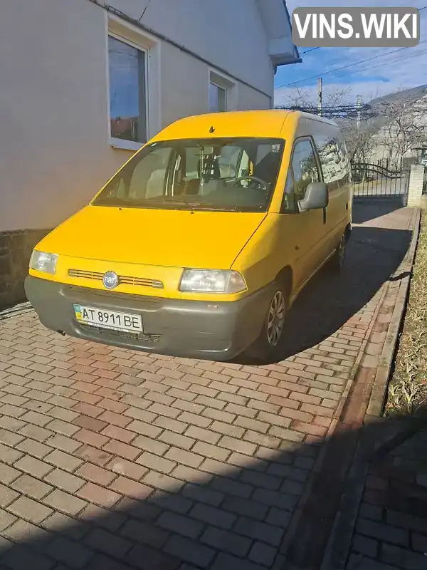 Минивэн Fiat Scudo 1999 1.9 л. Ручная / Механика обл. Ивано-Франковская, Калуш - Фото 1/13