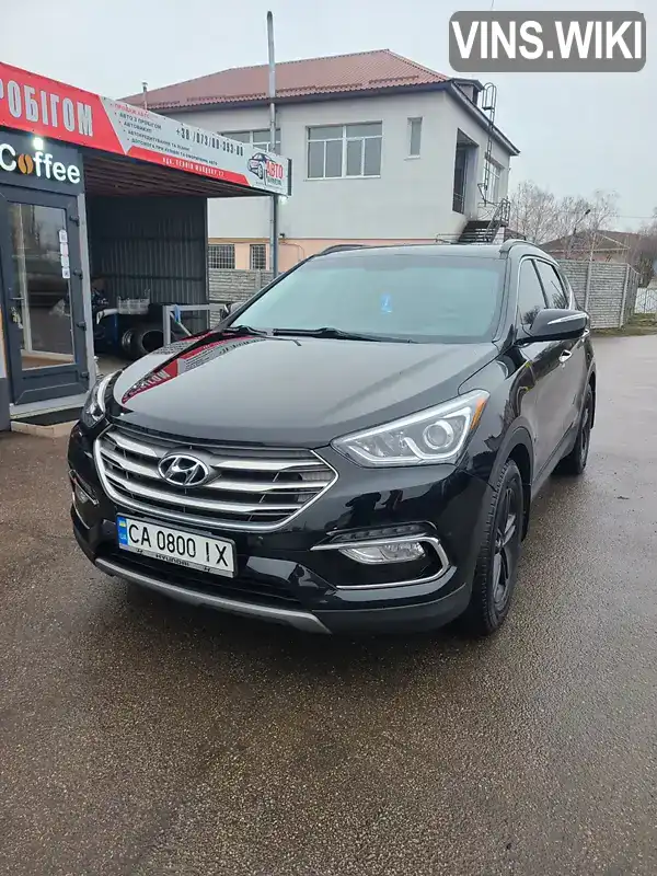 Позашляховик / Кросовер Hyundai Santa FE 2017 2.36 л. Автомат обл. Черкаська, Кам'янка - Фото 1/12