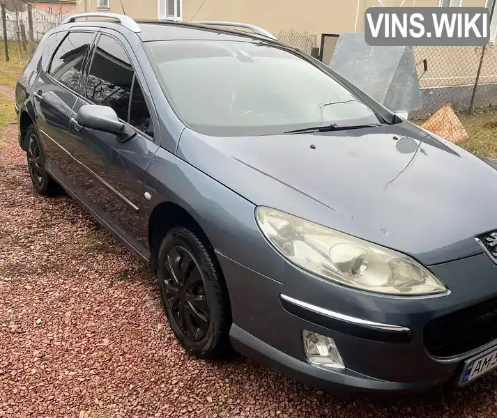 Універсал Peugeot 407 2005 1.76 л. Ручна / Механіка обл. Житомирська, Овруч - Фото 1/9