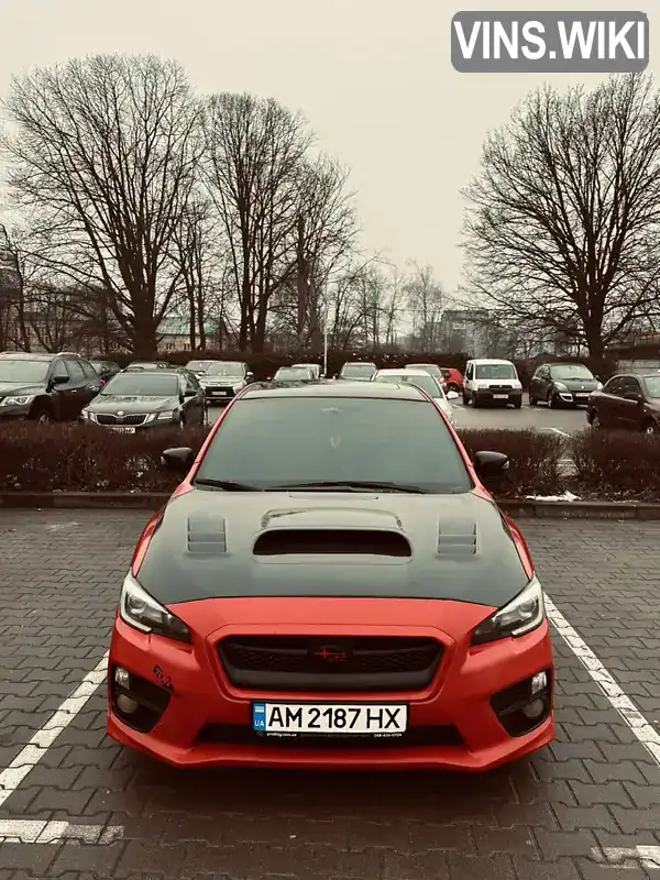 Седан Subaru WRX 2014 2 л. Ручная / Механика обл. Ровенская, Ровно - Фото 1/21