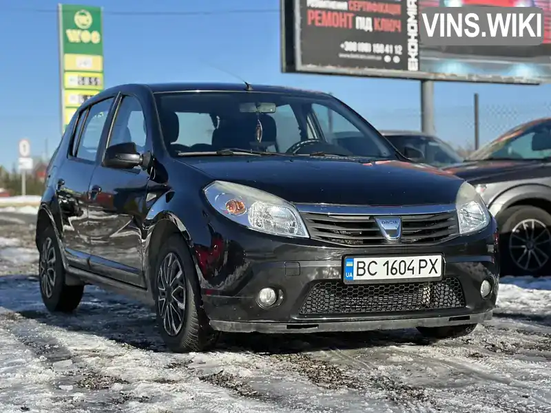 Хэтчбек Dacia Sandero 2012 1.6 л. Ручная / Механика обл. Львовская, Львов - Фото 1/21