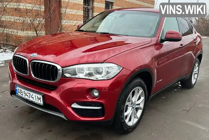 Позашляховик / Кросовер BMW X6 2017 2.99 л. Автомат обл. Вінницька, Козятин - Фото 1/20