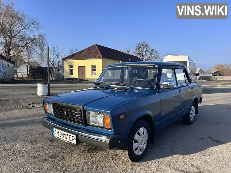 Седан ВАЗ / Lada 2107 2008 1.5 л. Ручная / Механика обл. Житомирская, Житомир - Фото 1/5