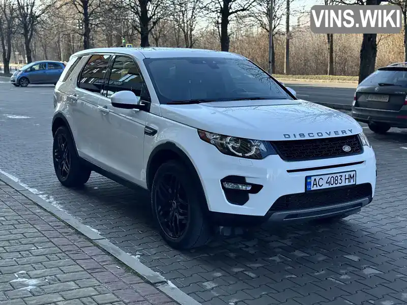 Позашляховик / Кросовер Land Rover Discovery Sport 2015 2 л. Автомат обл. Волинська, Луцьк - Фото 1/19