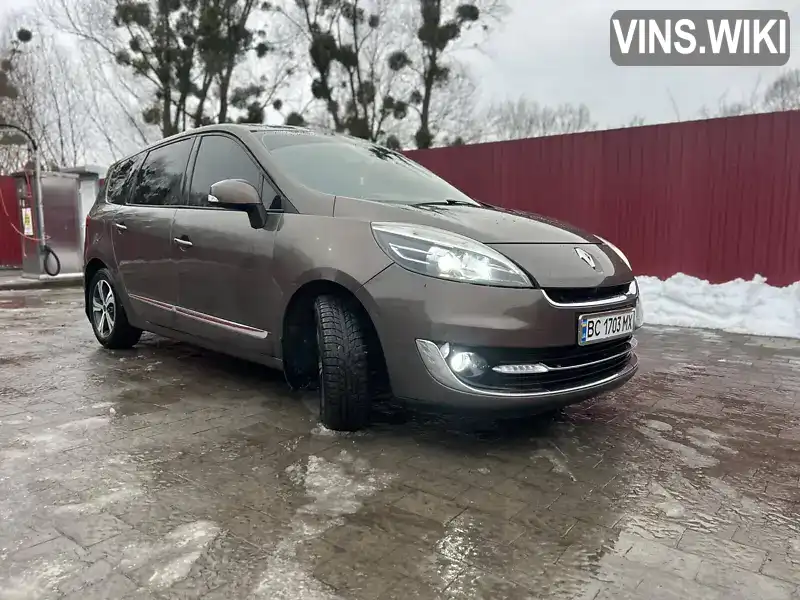 Минивэн Renault Grand Scenic 2012 1.6 л. Ручная / Механика обл. Львовская, Броды - Фото 1/21