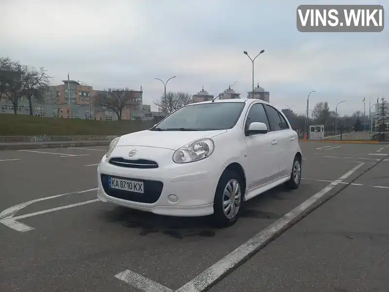 Хетчбек Nissan Micra 2013 1.2 л. Автомат обл. Київська, Київ - Фото 1/21