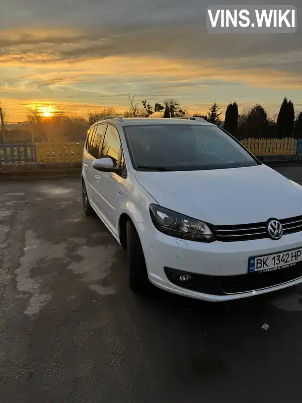 Мікровен Volkswagen Touran 2014 1.97 л. Автомат обл. Рівненська, Рівне - Фото 1/21