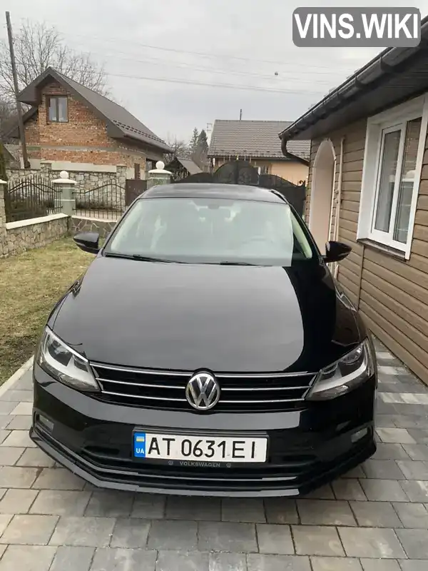 Седан Volkswagen Jetta 2016 1.6 л. Автомат обл. Ивано-Франковская, Ивано-Франковск - Фото 1/11