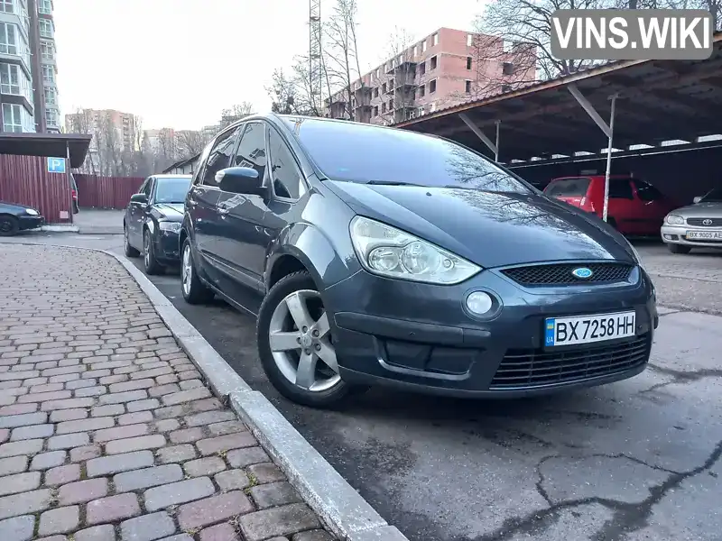 Минивэн Ford S-Max 2008 1.8 л. Ручная / Механика обл. Хмельницкая, Хмельницкий - Фото 1/15