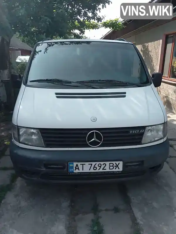 Мінівен Mercedes-Benz Vito 1998 2.3 л. Ручна / Механіка обл. Івано-Франківська, Івано-Франківськ - Фото 1/6