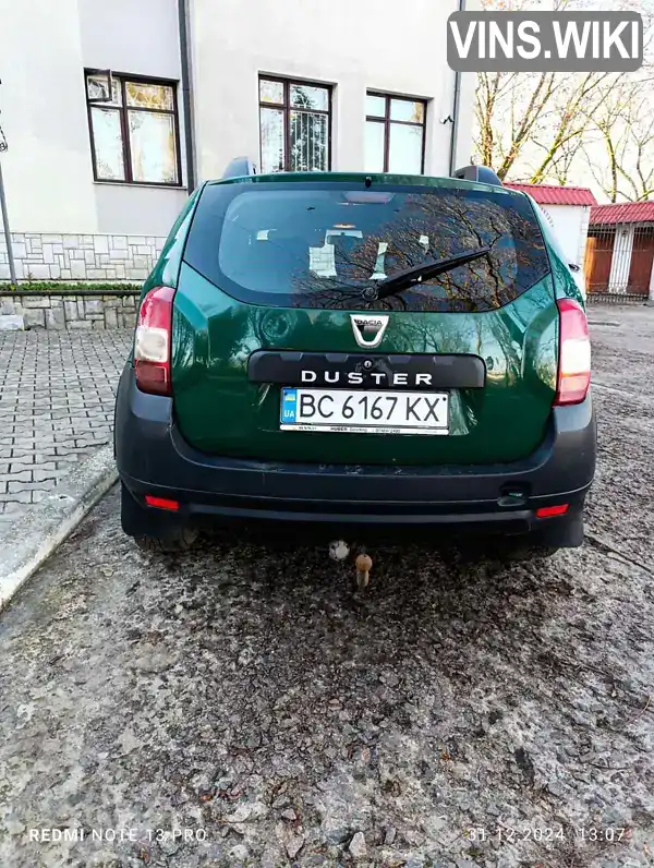 UU1HSDADG52076868 Dacia Duster 2015 Внедорожник / Кроссовер 1.46 л. Фото 2