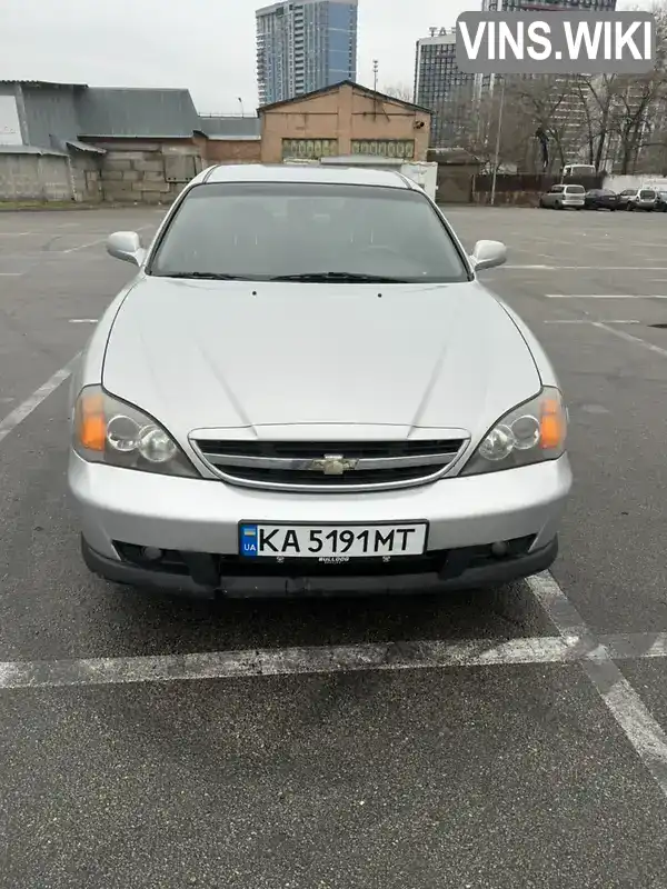 Седан Chevrolet Evanda 2006 2 л. Автомат обл. Киевская, location.city.kriukivshchyna - Фото 1/21