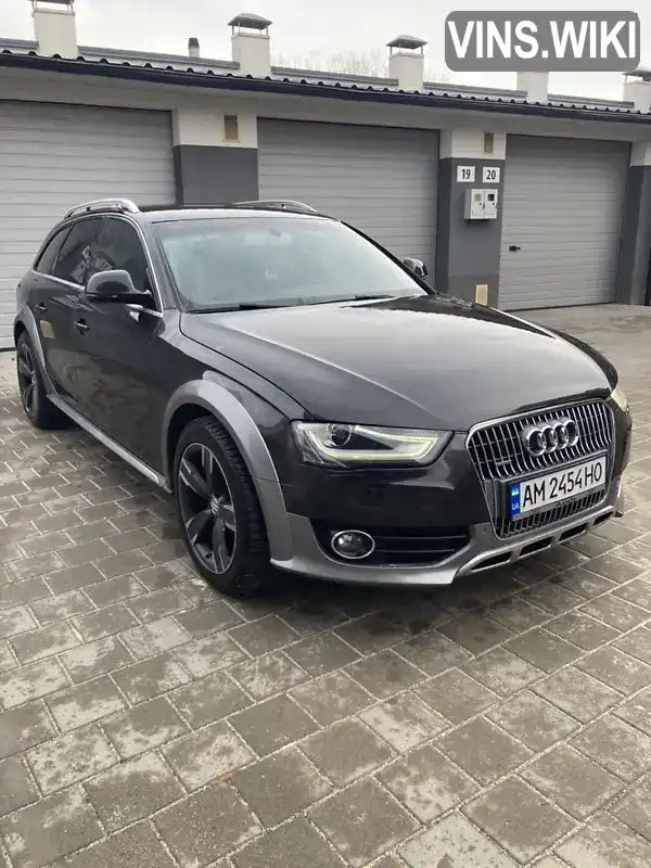 Универсал Audi A4 Allroad 2013 3 л. Автомат обл. Житомирская, Житомир - Фото 1/21