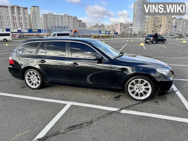 WBANJ71020CR10044 BMW 5 Series 2005 Универсал 3 л. Фото 2