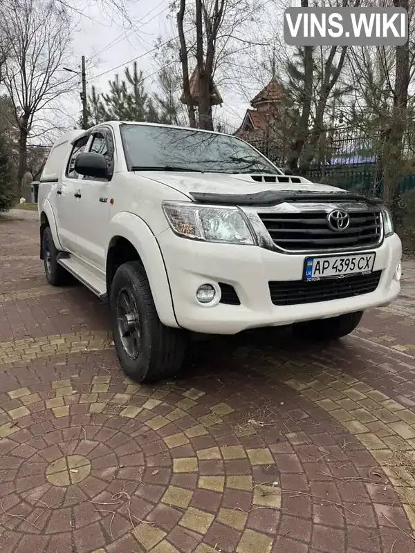 Пікап Toyota Hilux 2012 2.5 л. Ручна / Механіка обл. Запорізька, Запоріжжя - Фото 1/21