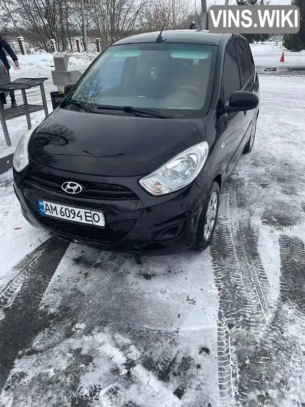 Хэтчбек Hyundai i10 2012 1.1 л. Ручная / Механика обл. Житомирская, Бердичев - Фото 1/12