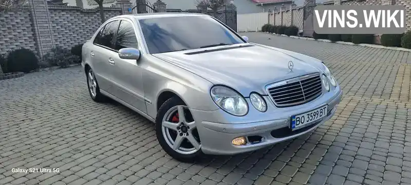 Седан Mercedes-Benz E-Class 2002 2.69 л. Автомат обл. Винницкая, Тульчин - Фото 1/16