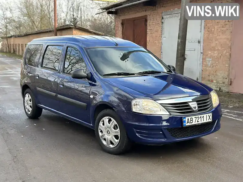 UU1KSDAEH42168236 Dacia Logan 2009 Универсал 1.4 л. Фото 1