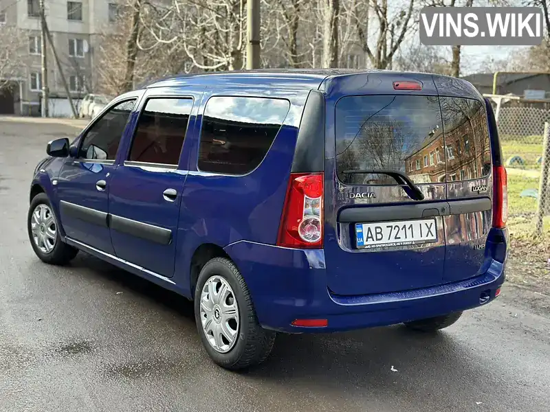 UU1KSDAEH42168236 Dacia Logan 2009 Универсал 1.4 л. Фото 2