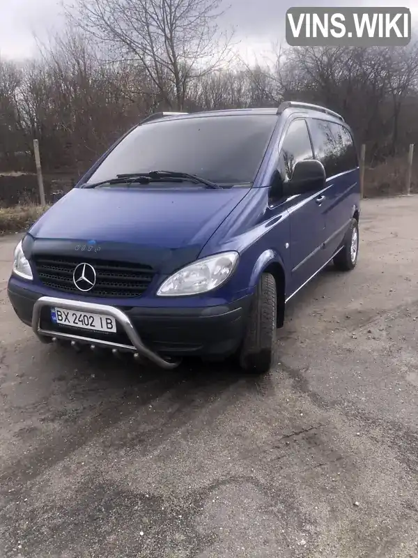 Мінівен Mercedes-Benz Vito 2005 2.15 л. Ручна / Механіка обл. Хмельницька, Хмельницький - Фото 1/21