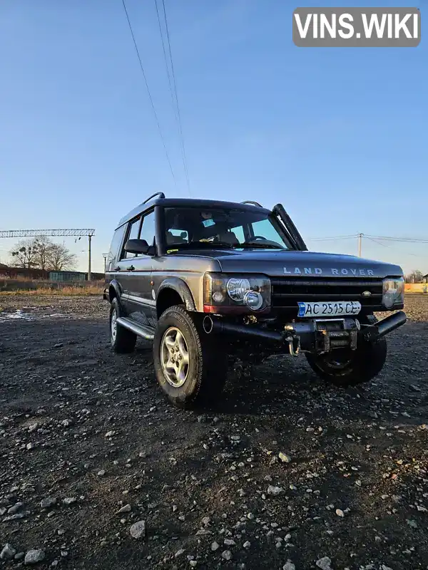 Внедорожник / Кроссовер Land Rover Discovery 2002 2.5 л. обл. Волынская, Рожище - Фото 1/21