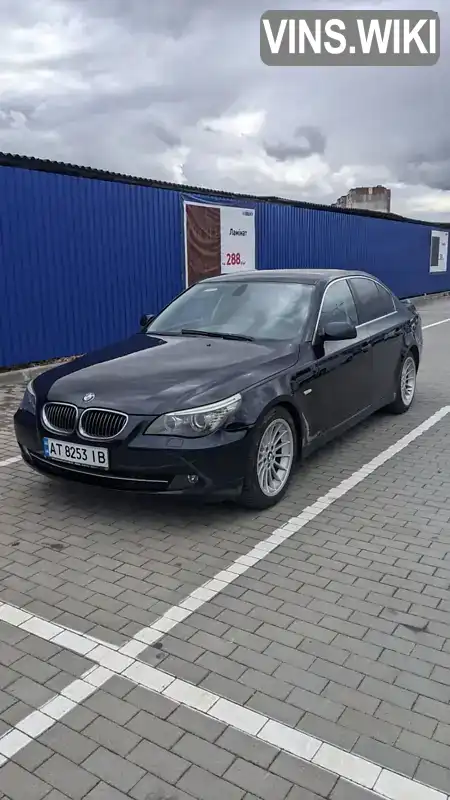 Седан BMW 5 Series 2007 2.5 л. Ручна / Механіка обл. Львівська, Яворів - Фото 1/17