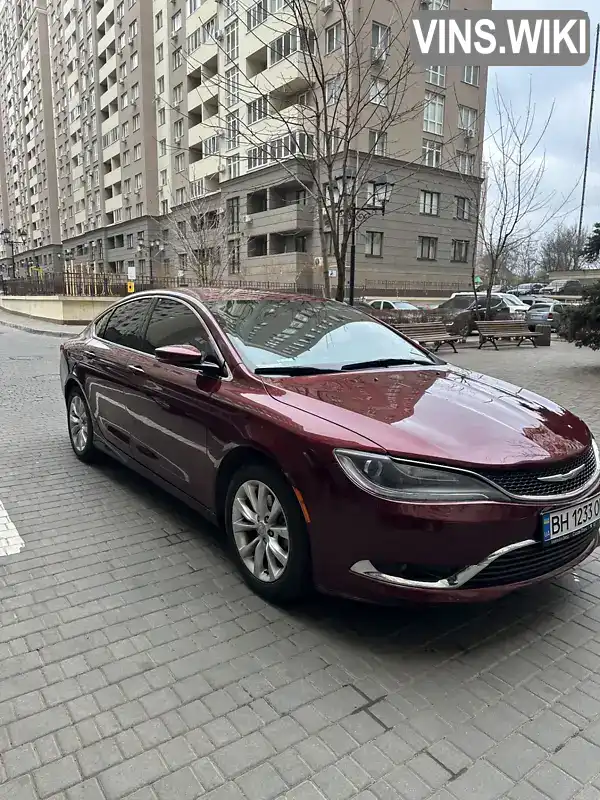 1C3CCCCB8GN119290 Chrysler 200 2015 Седан 2.36 л. Фото 1