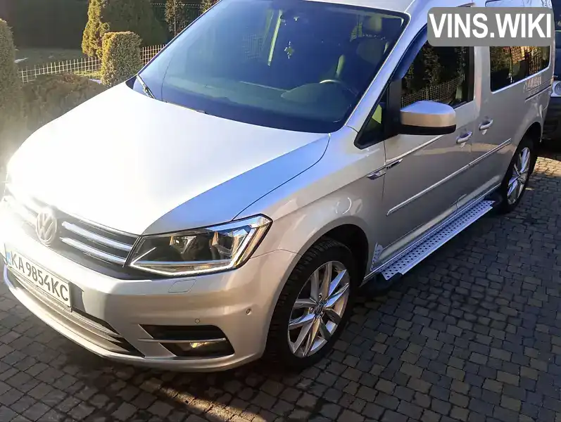 Минивэн Volkswagen Caddy 2017 1.97 л. Автомат обл. Ивано-Франковская, Ивано-Франковск - Фото 1/21