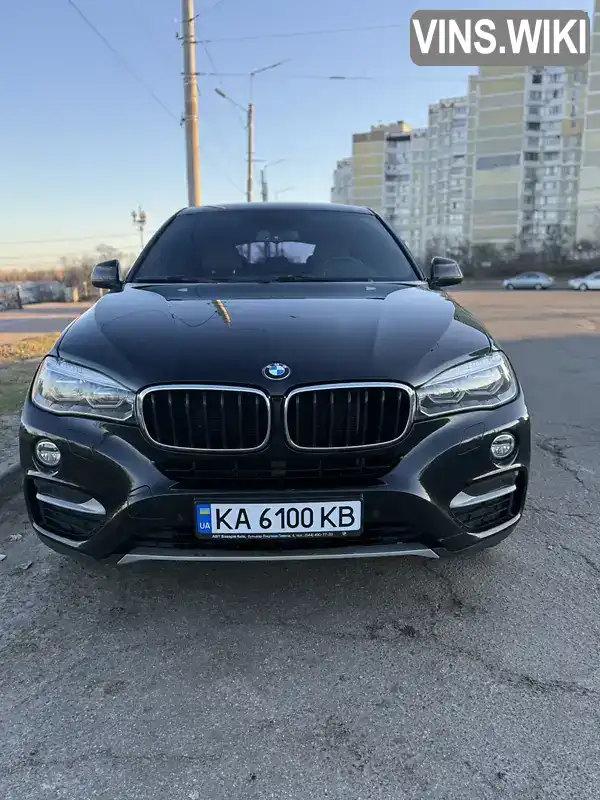 Внедорожник / Кроссовер BMW X6 2016 2.99 л. Автомат обл. Киевская, Вышгород - Фото 1/18