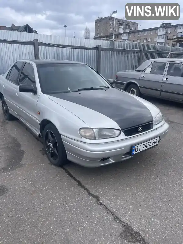 Седан Hyundai Lantra 1994 1.6 л. Ручная / Механика обл. Полтавская, Кременчуг - Фото 1/13