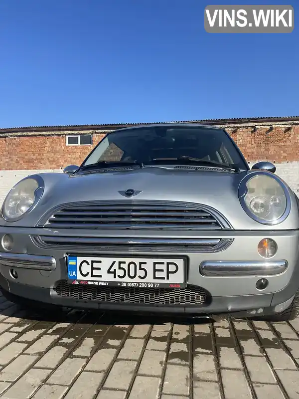 Хэтчбек MINI Hatch 2003 1.6 л. Автомат обл. Черновицкая, Черновцы - Фото 1/21