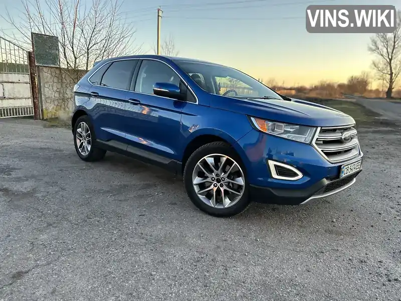 Внедорожник / Кроссовер Ford Edge 2018 3.5 л. Автомат обл. Полтавская, Пирятин - Фото 1/21