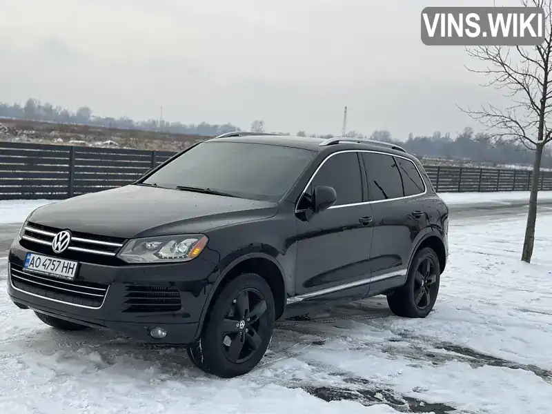 Внедорожник / Кроссовер Volkswagen Touareg 2013 2.97 л. Автомат обл. Закарпатская, Мукачево - Фото 1/21