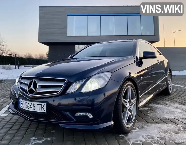 Купе Mercedes-Benz E-Class 2010 2.99 л. Типтроник обл. Одесская, Белгород-Днестровский - Фото 1/21